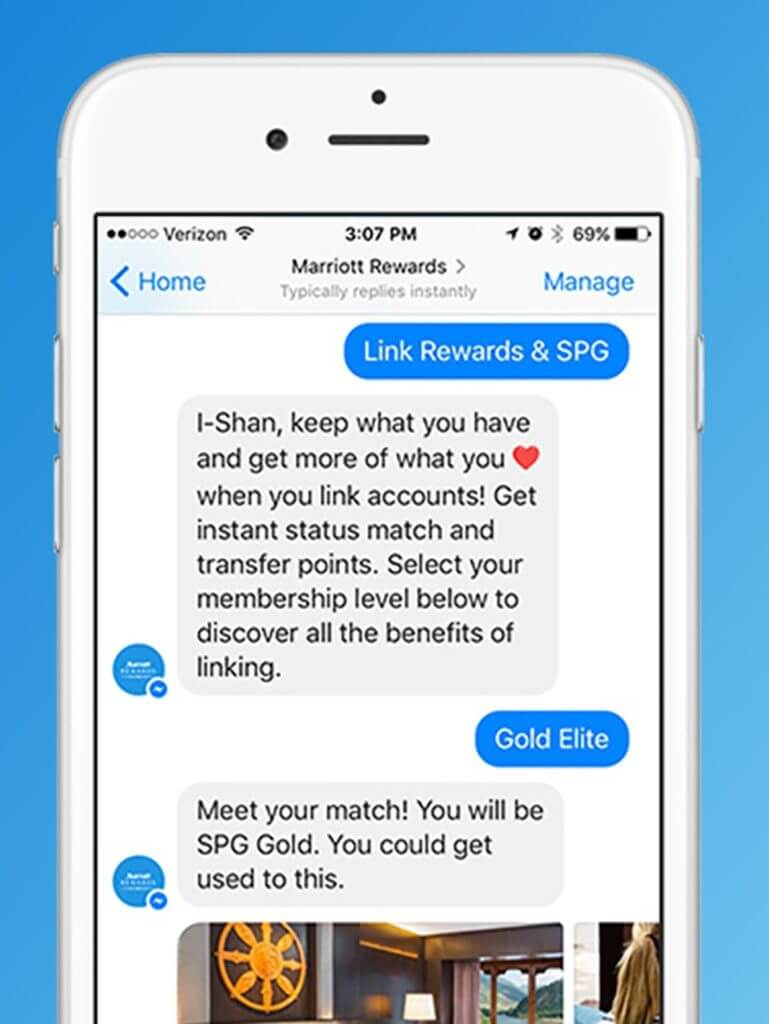 Marriot Rewards Chatbot