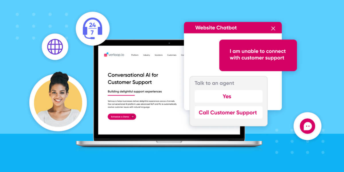 chatbots on website