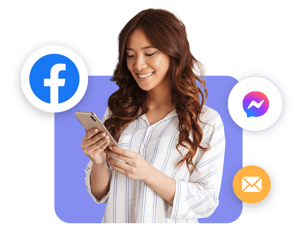 interact with customers of facebook messenger