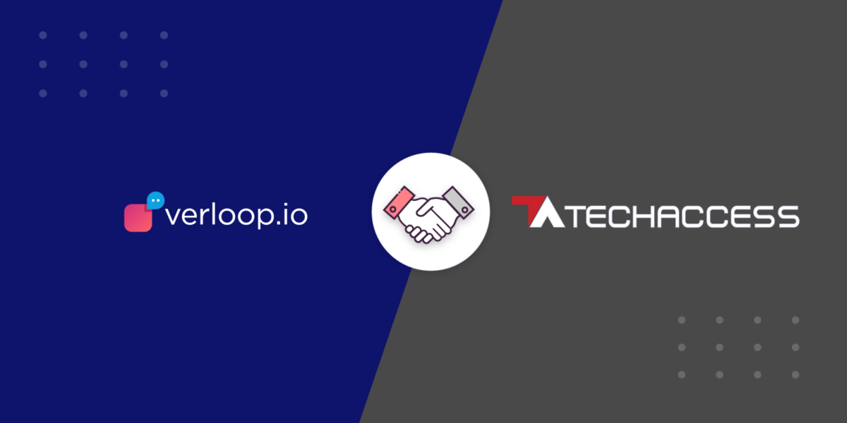 tech access asia partnership with verloop